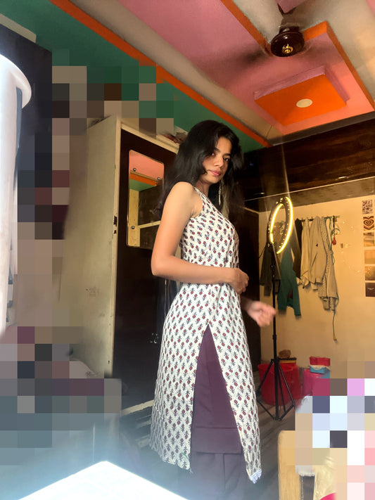 Pomegranate Kurti